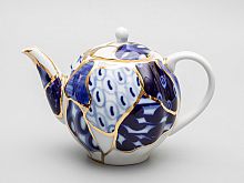 Чайник заварной форма Тюльпан рисунок Байкал, арт. 80.37280.00.1
