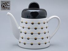 Чайник форма Колокол рисунок Балтийский берег 1, арт. 80.45185.00.1