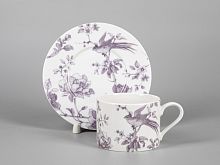 Чашка с блюдцем форма Соло рисунок Monplaisir Violet арт. 81.29440.00.1