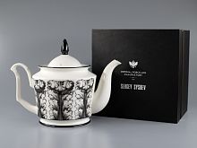 Подарочный набор чайник форма Юлия рисунок Сысоев. Волшебный сад I арт. 81.30910.00.1